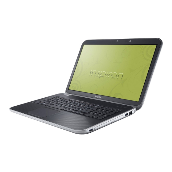 Dell Inspiron 5720 Quick Start Manual