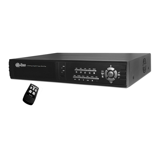 Q-See Q4DVR4RCM User Manual