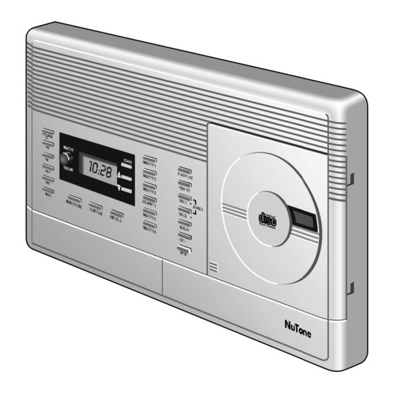 NuTone IMA-4406 Series Operating Instructions Manual