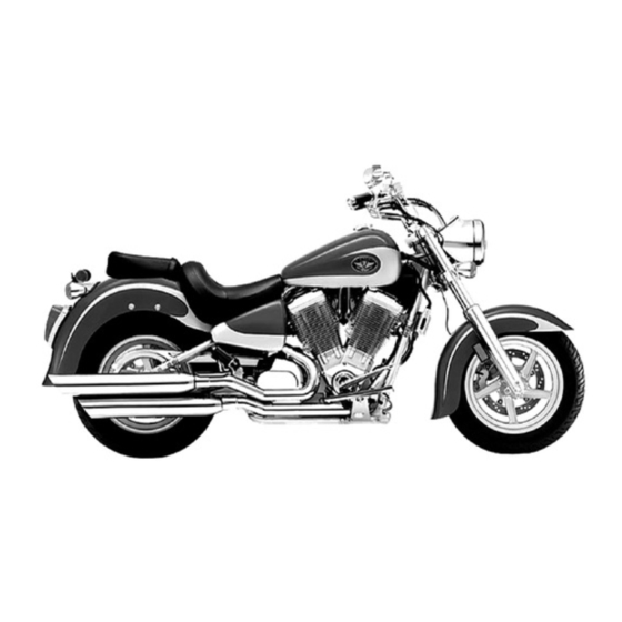 Victory Motorcycles Classic Cruiser 2003 Owner's Manual