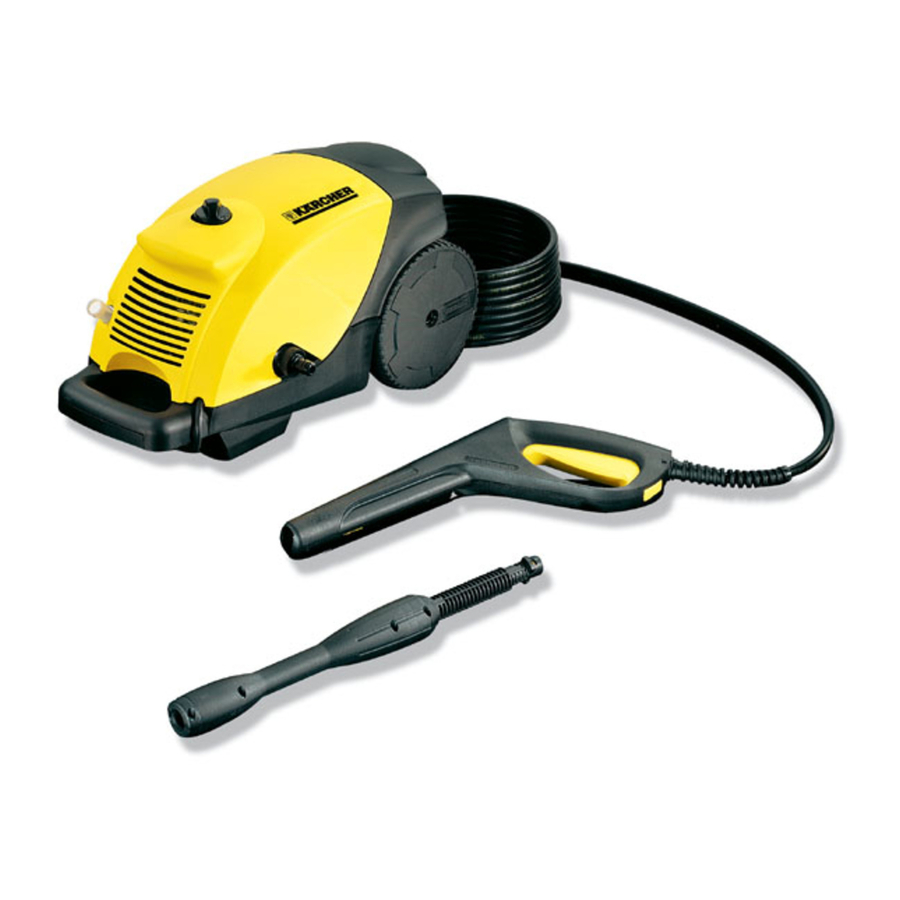 Kärcher K 520 Operator's Manual