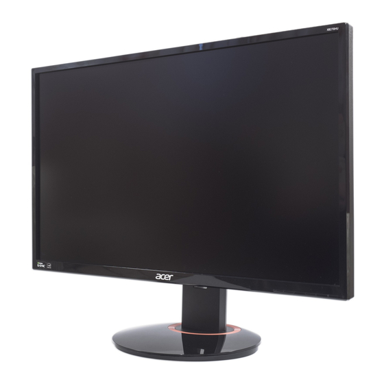 Acer XB270HU Manuals
