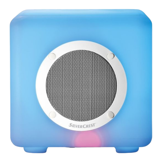 Silvercrest SBLF 5 A1 Bluetooth Speaker Manuals