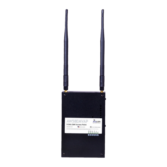 AvaLAN AW58EMVAP User Manual