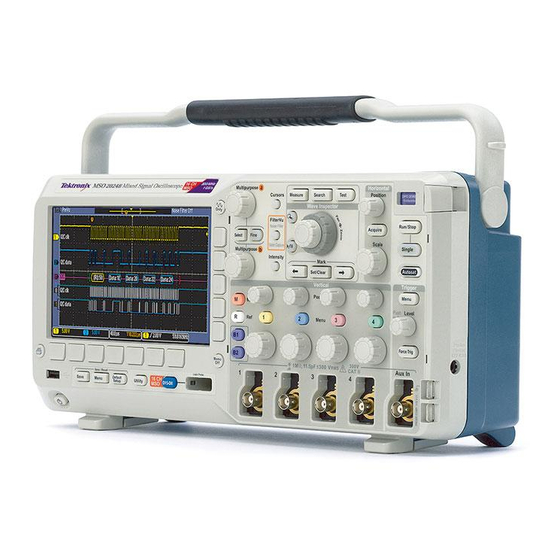 Tektronix MSO2000B Series Installation And Safety Instructions