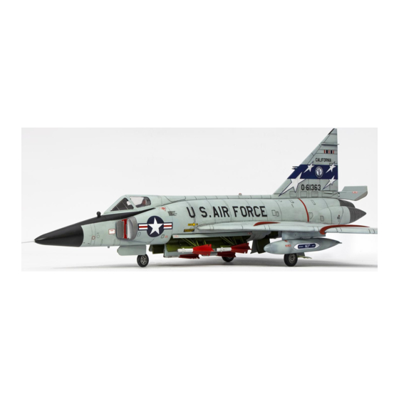 Eduard F-102A Delta Dagger Quick Start Manual