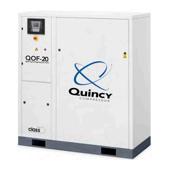 Quincy Compressor Qof 20 Instruction Manual Pdf Download Manualslib 6855