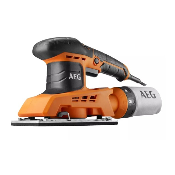 Image of AEG EXE 460 electric orbital sander