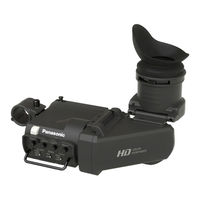 Panasonic AG-CVF15G Operating Instructions Manual