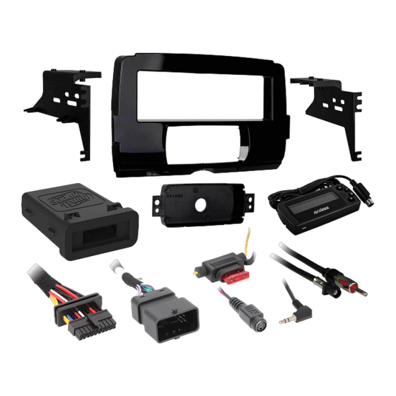 METRA ELECTRONICS SADDLE TRAMP BCHDRK3 INSTALLATION INSTRUCTIONS