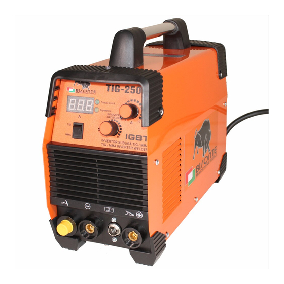 BISONTE TIG200 USER MANUAL Pdf Download ManualsLib