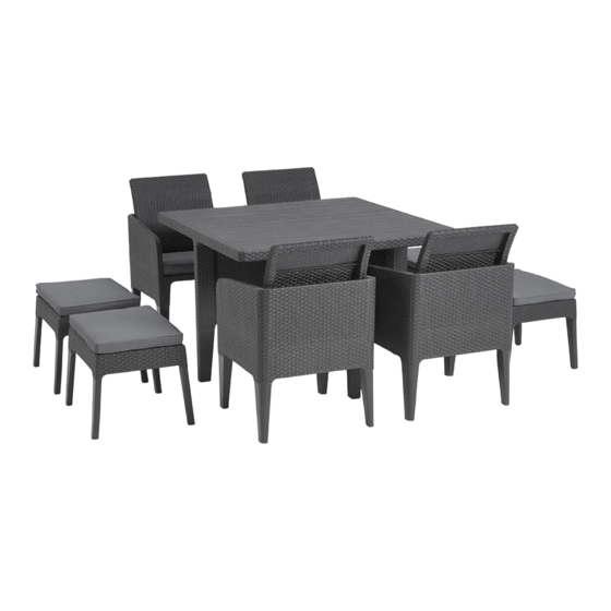 KETER SANTIAGO ASSEMBLY INSTRUCTIONS MANUAL Pdf Download ManualsLib