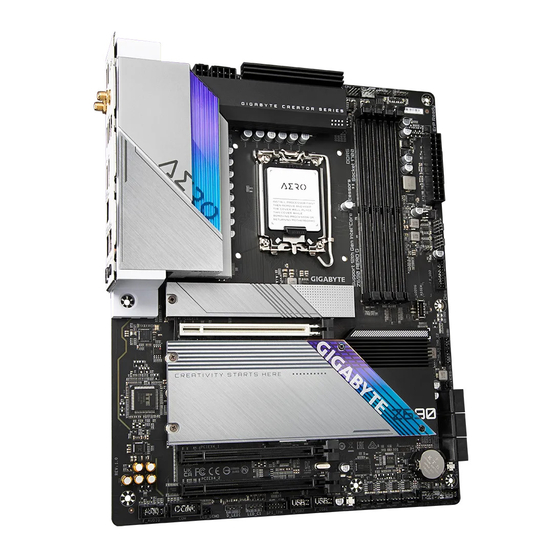 GIGABYTE Z690 AERO G USER MANUAL Pdf Download ManualsLib