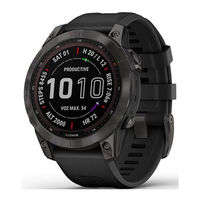 Garmin Fenix 7S Sapphire Solar Owner's Manual