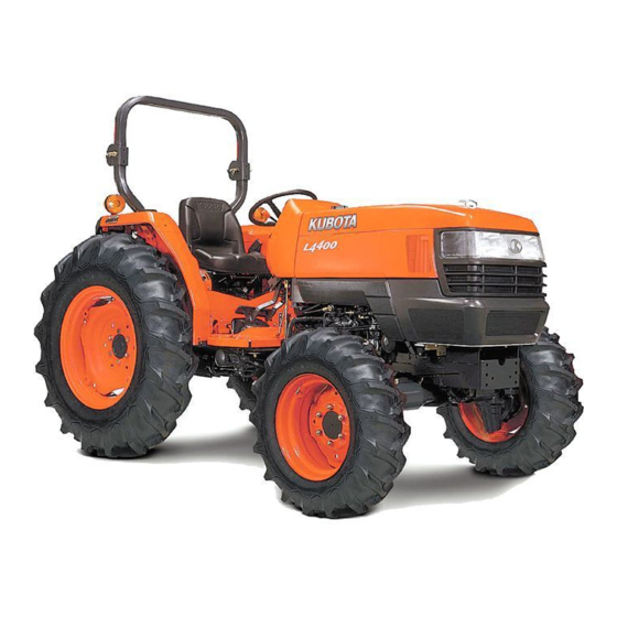 KUBOTA WSM L4400 WORKSHOP MANUAL Pdf Download | ManualsLib