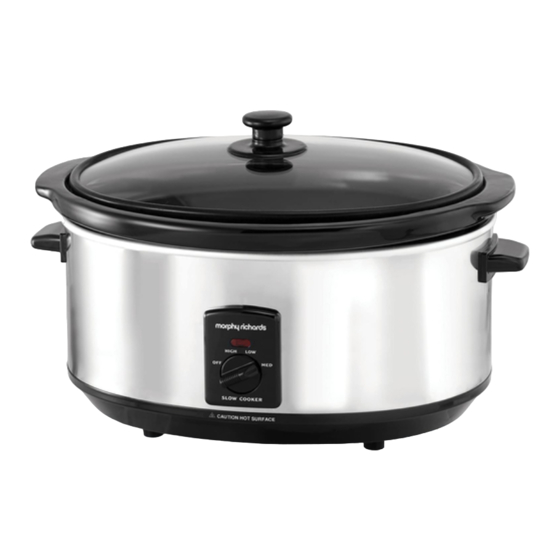 MORPHY RICHARDS SC48720 INSTRUCTIONS MANUAL Pdf Download ManualsLib