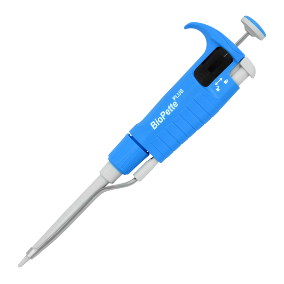 BIOPETTE PRO QUICK START MANUAL Pdf Download ManualsLib