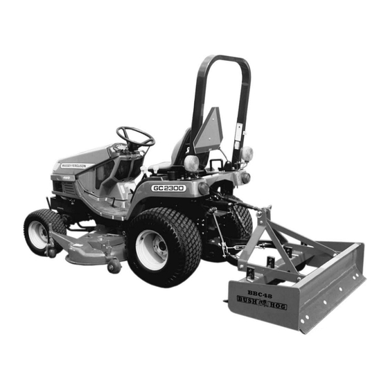 BUSH HOG BBC 48 OPERATOR'S MANUAL Pdf Download ManualsLib