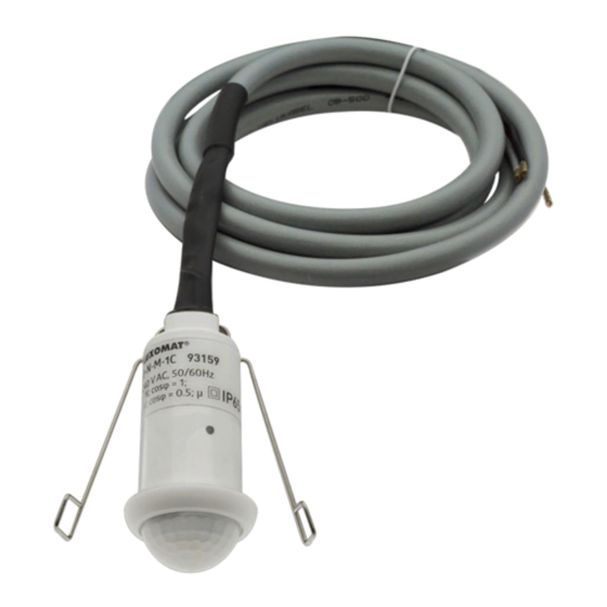 B.E.G. LUXOMAT PICO-N-M-1C-FC Installation And Operating Instruction