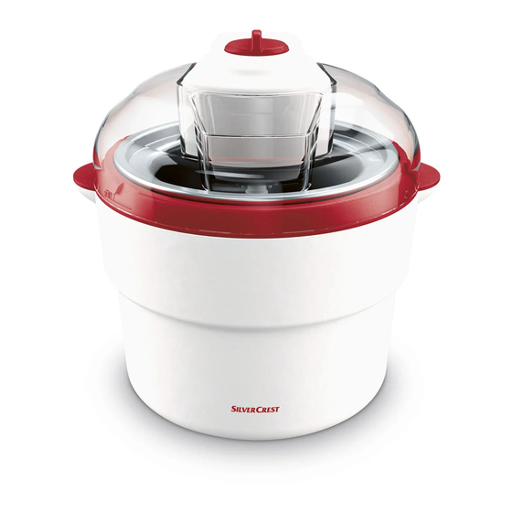 User Manuals: Silvercrest SECM 12 C7 Ice Cream Maker