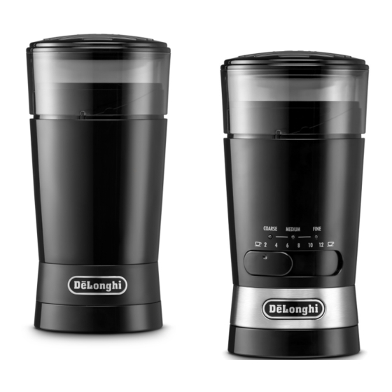 DeLonghi KG200-210 Manual