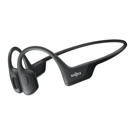 shokz Loop110 Quick Start Manual
