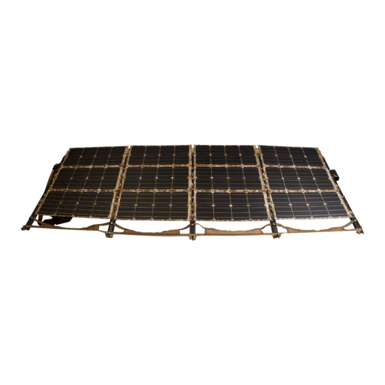 Solar Stik 11-1000020 Operator And  Maintenance Manual