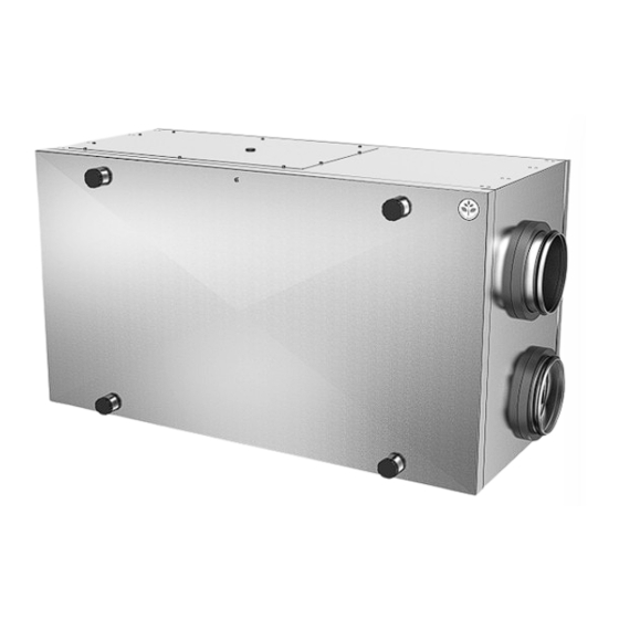 SystemAir VSR 500 Installation Manual