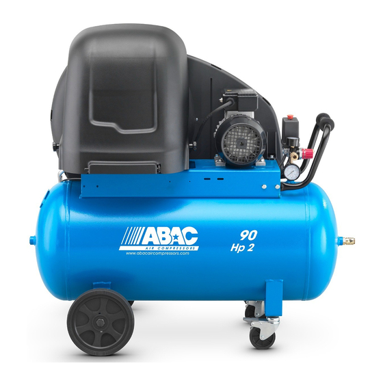 ABAC A29B 90 CT3 Air Compressor Manuals