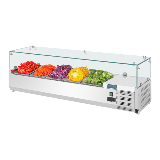 Polar Electro GH261 Glass Door Upright Manuals