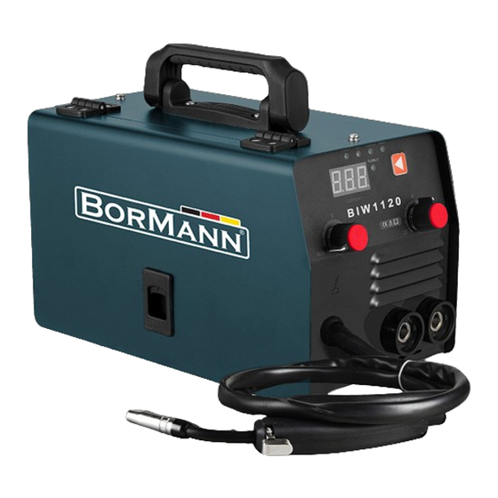 BorMann BIW1120 Installation Instructions Manual