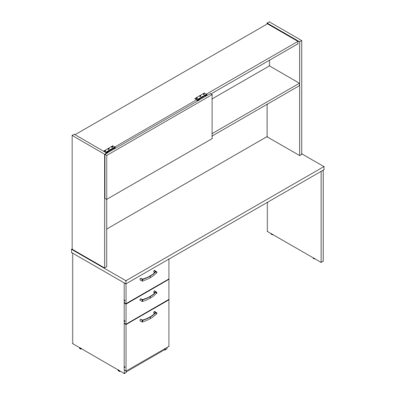 Bestar 75400-1152 Assembly Instructions Manual