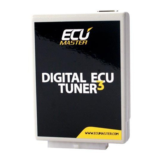 ECU Master TUNER3 Manuals