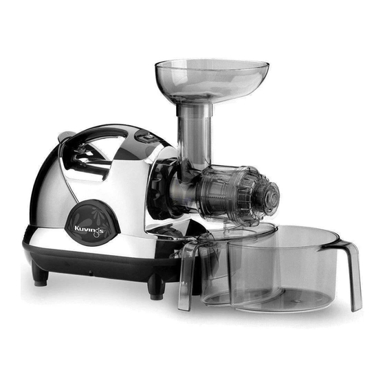 Kuvings MASTICATING JUICER Instruction Manual