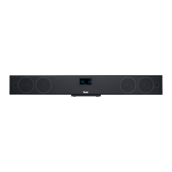 Teufel cinebar 21 mk2 Technical Description And Operating Instructions