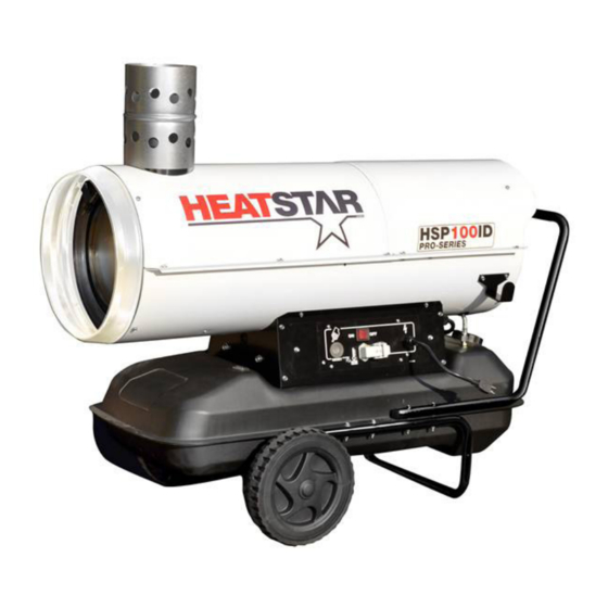 HeatStar HSP100ID Operating Instructions And Owner's Manual