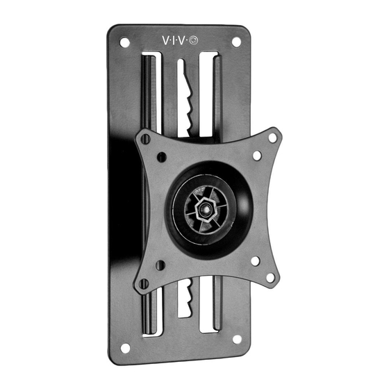 Vivo MOUNT-VW01A Instruction Manual