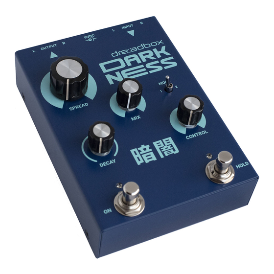 Dreadbox Darkness User Manual