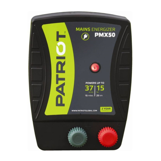 Datamars Patriot PMX50 Manuals