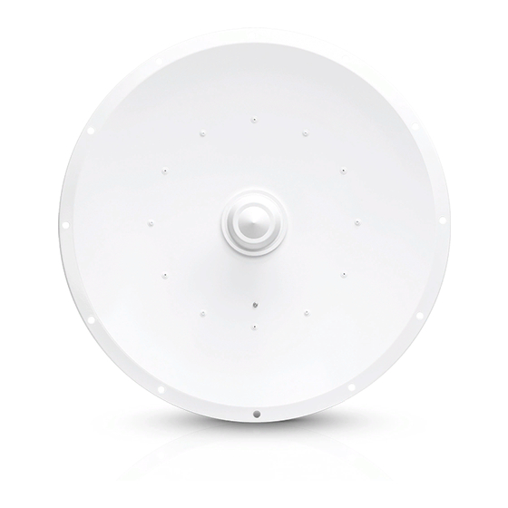 Ubiquiti airFiber X AF-2G24-S45 Quick Start Manual