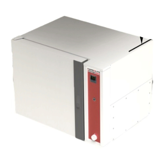 VERDER CARBOLITE GERO CDLT 450 Oven Manuals