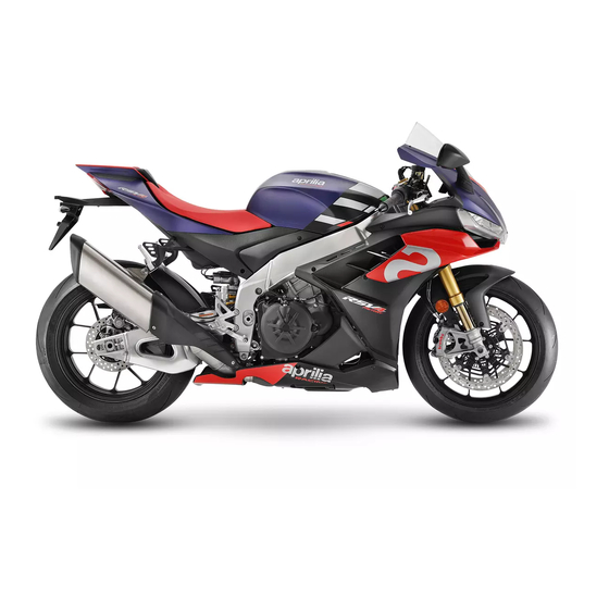 APRILIA RSV4 1100 FACTORY 2021 MANUAL Pdf Download | ManualsLib