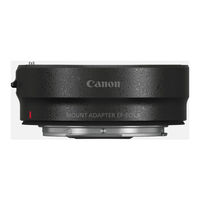 Canon EF-EOS R Instructions