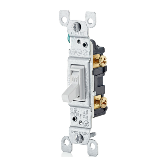 LEVITON 1461 INSTALLATION INSTRUCTIONS Pdf Download ManualsLib