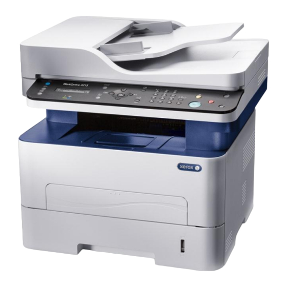 Xerox WorkCentre 3215 Service Manual