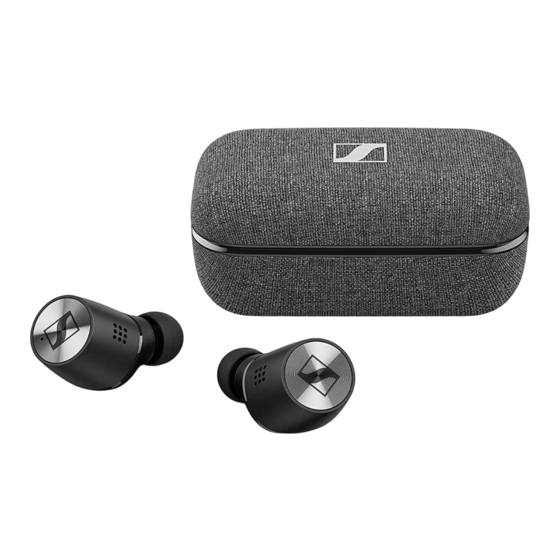 Sennheiser Momentum True Wireless 2 Koppeln SENNHEISER MOMENTUM TRUE WIRELESS 2 M3IETW2 QUICK MANUAL Pdf Download