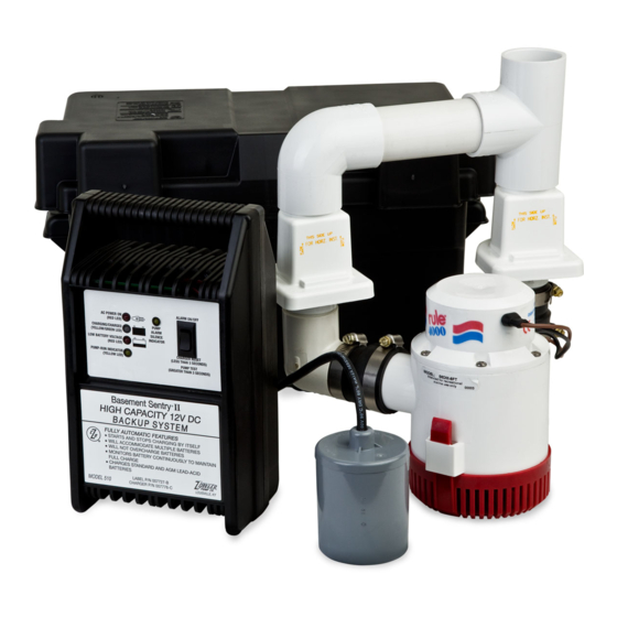 ZOELLER BASEMENT SENTRY II MANUAL Pdf Download ManualsLib