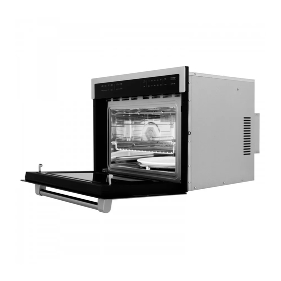 ZLINE MWO24 INSTALLATION MANUAL AND USER'S MANUAL Pdf Download