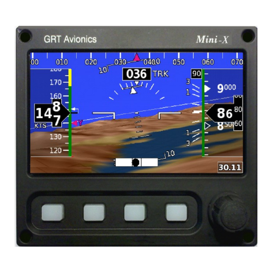 GRT AVIONICS MINIX EFIS INSTALLATION & USER MANUAL Pdf Download ManualsLib