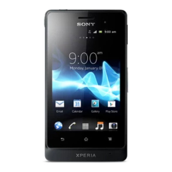 Sony ST27i User Manual
